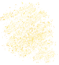 Gold Glitter Splatter